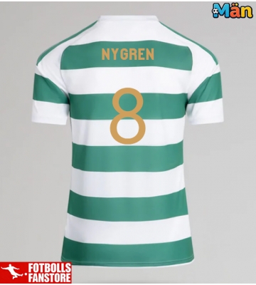 Celtic Benjamin Nygren #8 Hemmatröja 2026-27 Kortärmad